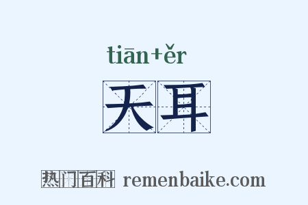 天耳是什么意思的图片